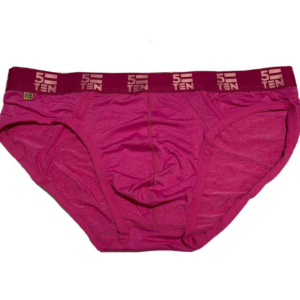 5EQUALS10 (5=TEN) THE CORE PINK MEN'S BRIEF XL